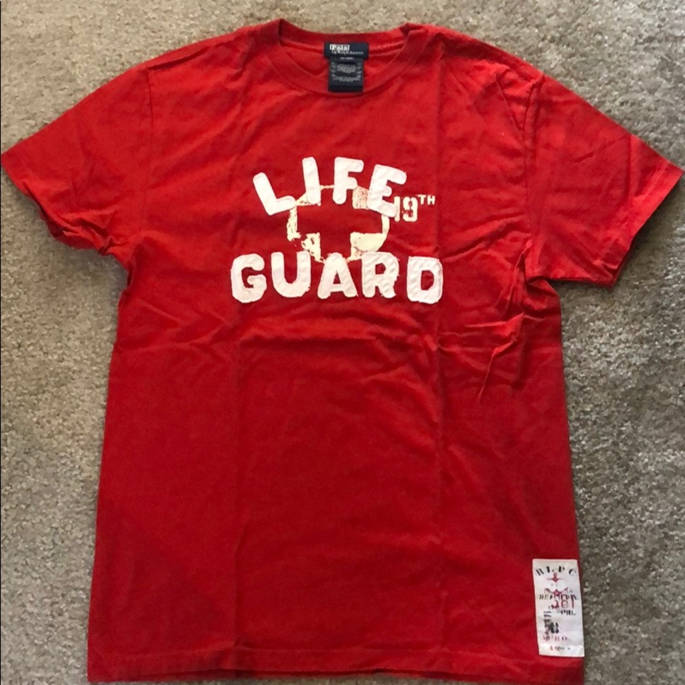 Polo by Ralph Lauren red tee shirt